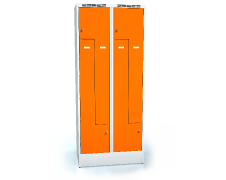 Cloakroom locker Z-shaped doors ALDUR 1 1920 x 800 x 500